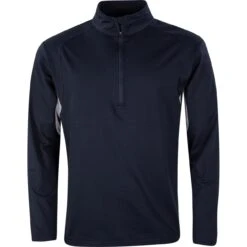 Abacus Layer Montrose Fleece, Navy/grau