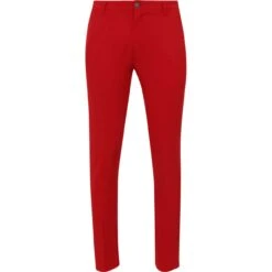 Adidas Hose 3Stripe Tapered, Rot