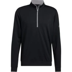 Adidas Midlayer 1/4-Zip Pullover, Schwarz