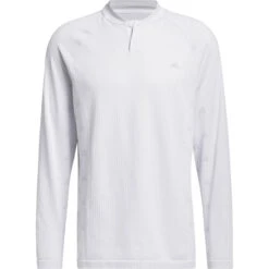 Adidas Polo Ultimate365 Tour Primeknit, Langarm, Weiß