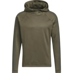 Adidas Pullover 3-Streifen COLD.RDY Hoodie, Oliv