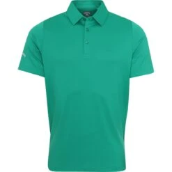 Callaway Poloshirt Swing Tech Solid, Kurzarm, Grün
