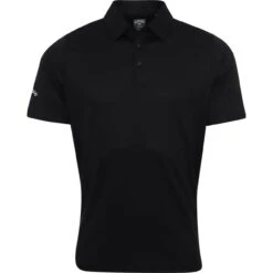 Callaway Poloshirt Swing Tech Solid, Kurzarm, Schwarz