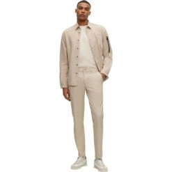 HUGO BOSS Hose Commuter Slim, Beige
