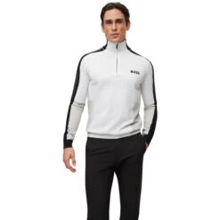 HUGO BOSS Layer Zolkar, Weiß/schwarz/beige