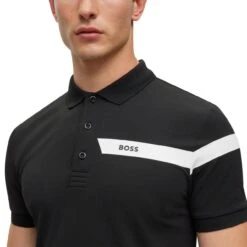 HUGO BOSS Polo Paule, Schwarz -J.Lindeberg Verkäufe hugo boss polo paule schwarz schwarz 5058454 2 1280x1280