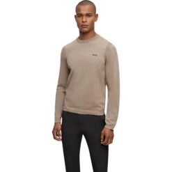 HUGO BOSS Pullover Ever-X, Olive