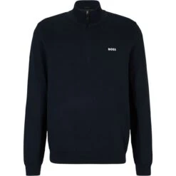 HUGO BOSS Pullover Momentum-X 1/4-Zip, Dunkelblau -J.Lindeberg Verkäufe hugo boss pullover momentum x 14 zip dunkelblau blau 5058436 5 1280x1280