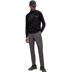 HUGO BOSS Pullover Momentum-X 1/4-Zip, Schwarz -J.Lindeberg Verkäufe hugo boss pullover momentum x 14 zip schwarz schwarz 5058436 3 1280x1280