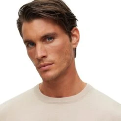 HUGO BOSS Pullover Rallo, Beige -J.Lindeberg Verkäufe hugo boss pullover rallo beige beige 5053302 3 1280x1280