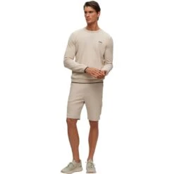 HUGO BOSS Pullover Rallo, Beige -J.Lindeberg Verkäufe hugo boss pullover rallo beige beige 5053302 5 1280x1280