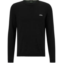 HUGO BOSS Pullover Rallo, Schwarz