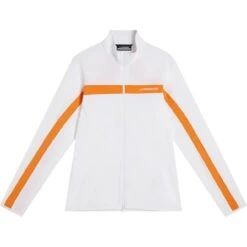 J.Lindeberg J. LINDEBERG Jacke Jarvis Mid Layer, Weiß/orange