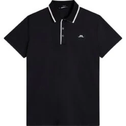 J.Lindeberg J. LINDEBERG Polo Luca, Schwarz/weiß