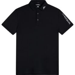 J.Lindeberg J. LINDEBERG Polo Tour Tech Slim Fit, Schwarz