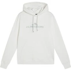 J.Lindeberg J. LINDEBERG Pullover Alpha Hood, Weiß/grau