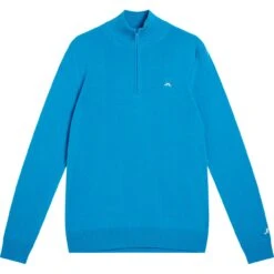 J.Lindeberg J. LINDEBERG Pullover Kian Zipped, Blau