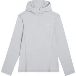 J.Lindeberg J. LINDEBERG Pullover Stefan Hoody, Grau