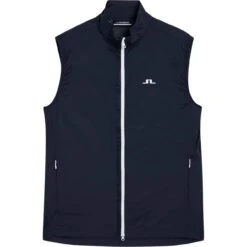 J.Lindeberg J. LINDEBERG Weste Ash Light Packable, Navy/weiß