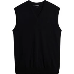 J.Lindeberg J. LINDEBERG Weste Liam Knitted, Schwarz