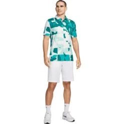 Nike Golf Polo Dri-FIT Tour Camo, Weiß/grün -J.Lindeberg Verkäufe nike golf polo dri fit tour camo weissgruen weiss 5060505 67CNo3rnsB4KXv 1280x1280