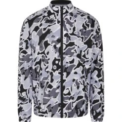 Original Penguin Jacke Novelty Printed, Schwarz/weiß/grau