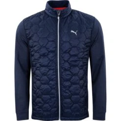 Puma Jacke Cloudspun WRMLBL, Navy