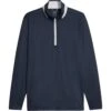 Puma Layer Lightweight 1/4-Zip, Navy/hellgrau