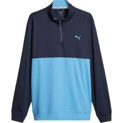 Puma Midlayer Gamer Colorblock, Navy/blau