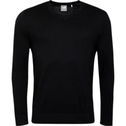 Puma Pullover Team V-Neck, Schwarz