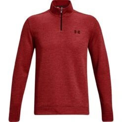 Under Armour Layer Storm Fleece 1/4-Zip, Rot