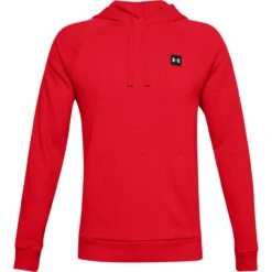 Under Armour Pullover Rival Fleece, Rot