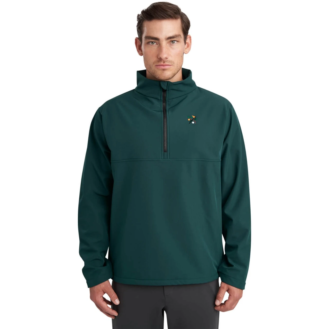 VOLAIRE Half-Zip Jacket BMW X Volaire, Dunkelgrün 3 VOLAIRE Half-Zip Jacket BMW X Volaire, Dunkelgrün