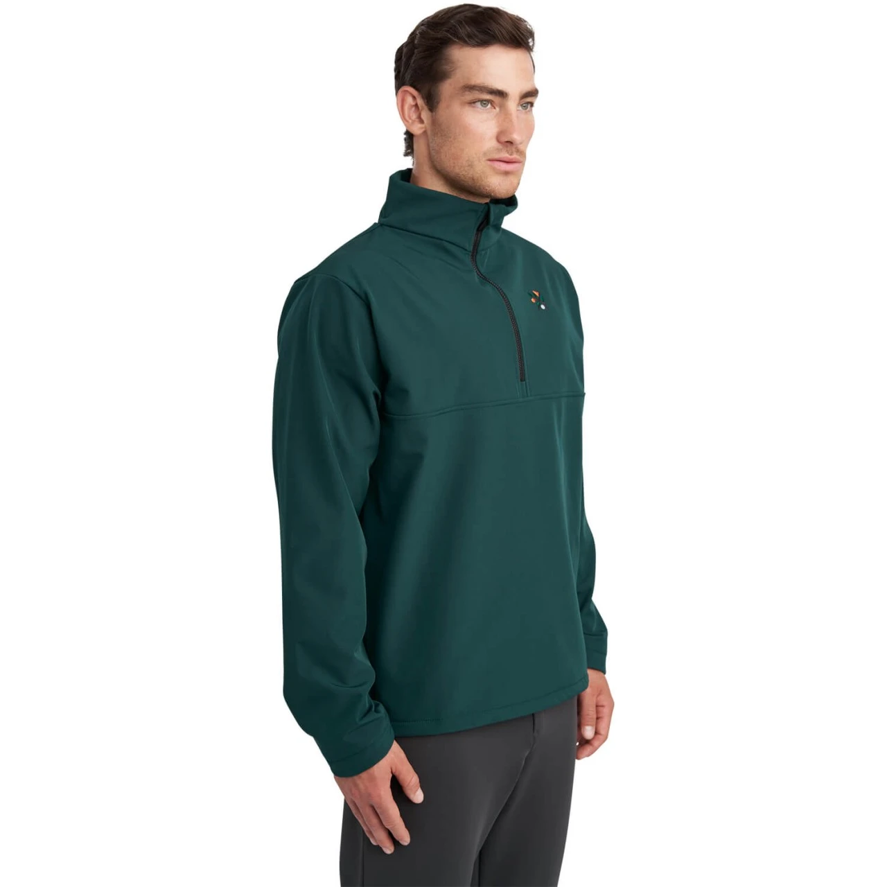 VOLAIRE Half-Zip Jacket BMW X Volaire, Dunkelgrün 4 VOLAIRE Half-Zip Jacket BMW X Volaire, Dunkelgrün – Bild 2